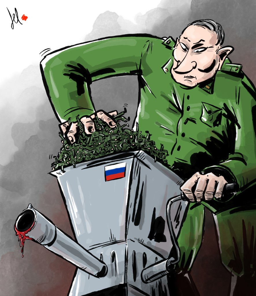 cartoon by emanuele del rosso